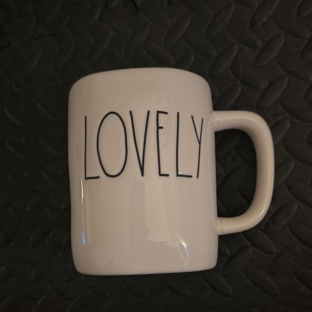 Rae Dunn Lovely White Mug